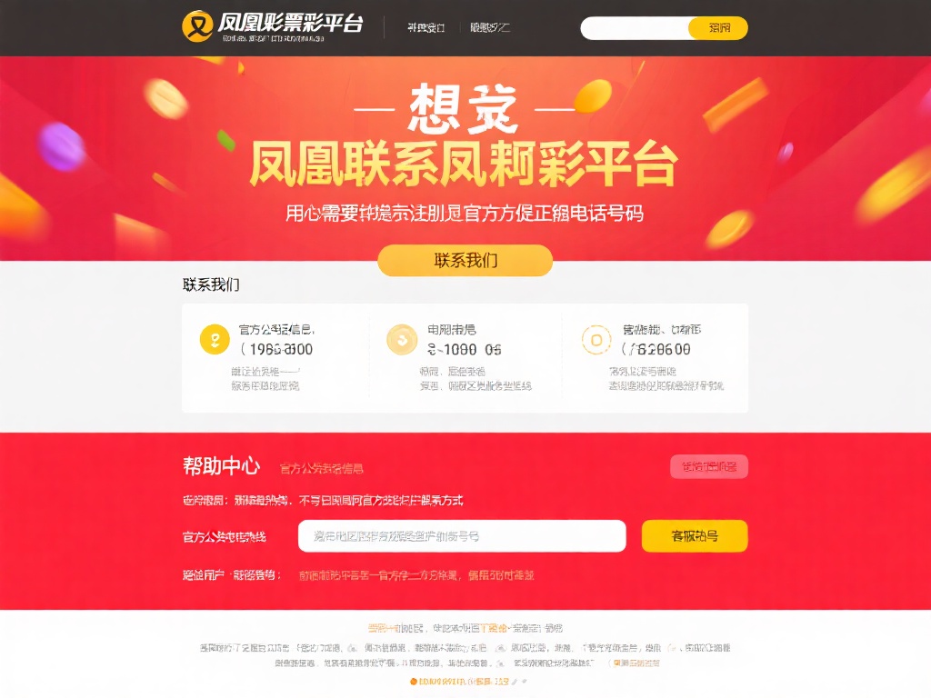 想要联系凤凰彩票平台的客服，首先需要确保获取的是官