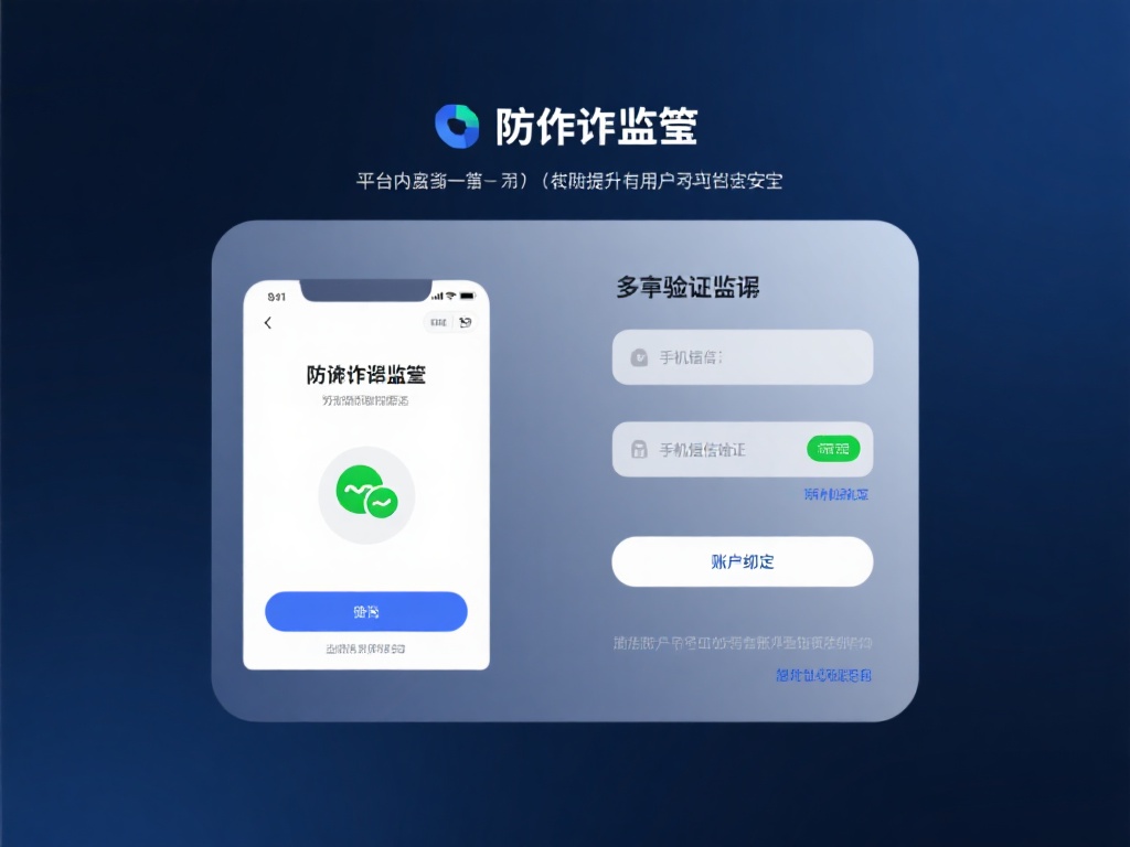 防诈骗机制：平台内置了多重验证机制，例如手机短信验